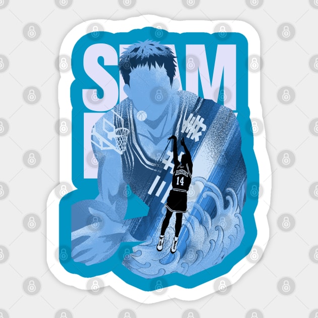 Shooting Guard Mitchi v2 Sticker by plonkbeast